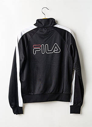 Veste casual resserrée sur le bas noir FILA homme