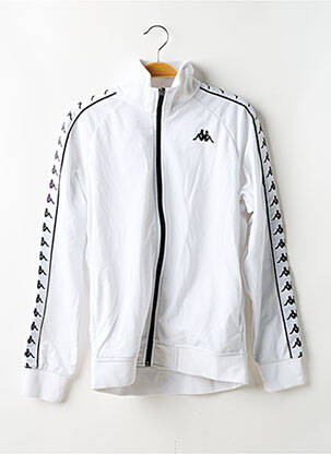 Veste casual resserrée sur le bas blanc KAPPA homme