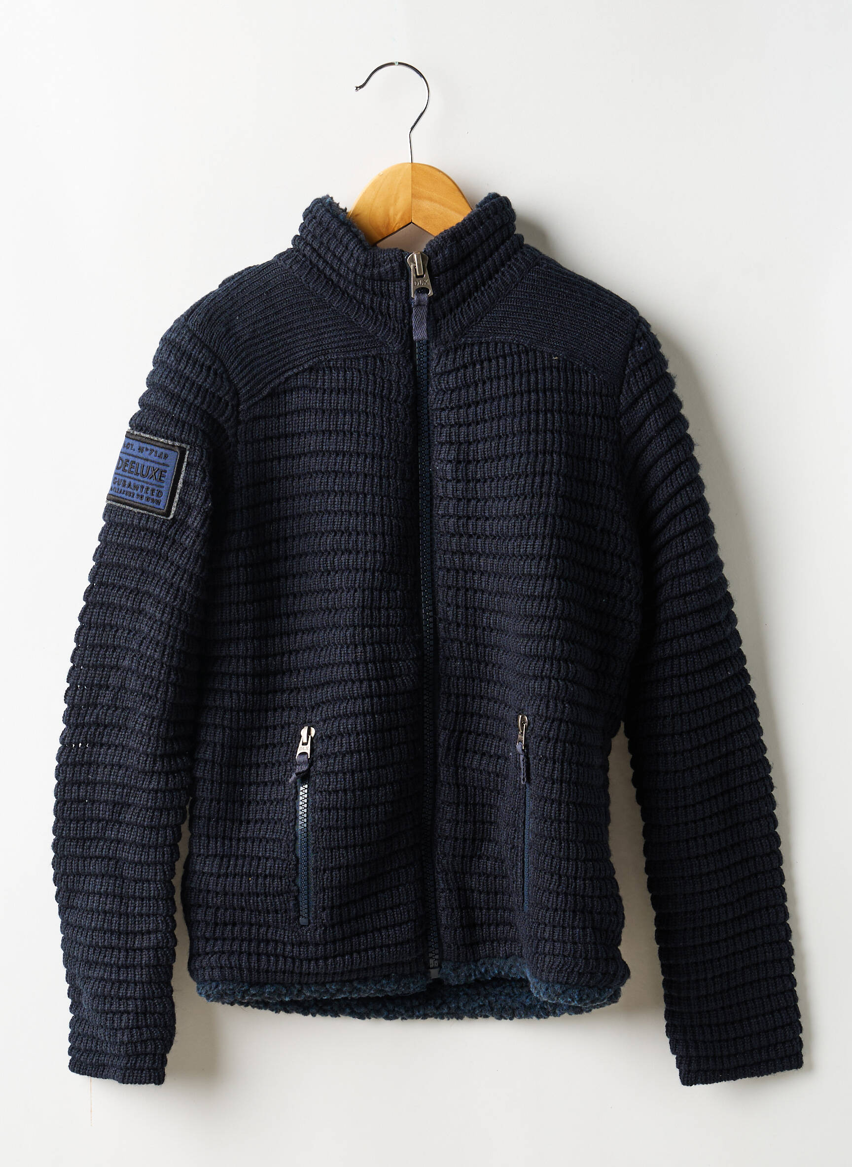 Polaire poches bleu DEELUXE garçon