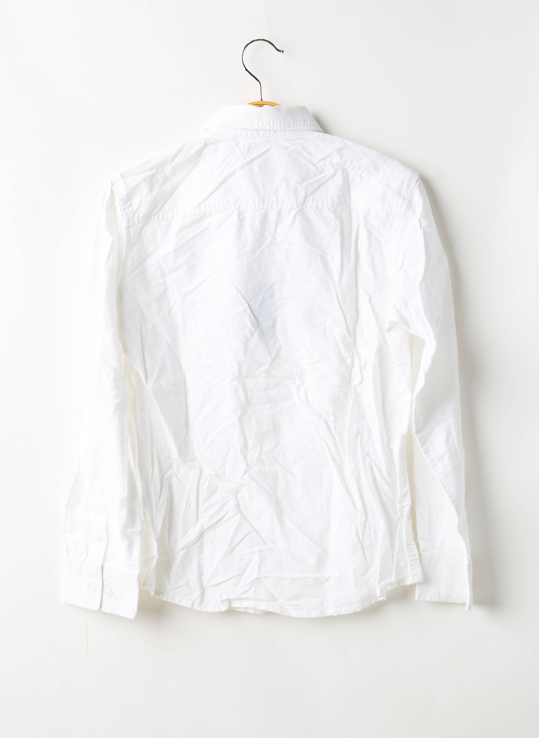 Chemise manches longues tissage popeline blanc TIFFOSI garçon