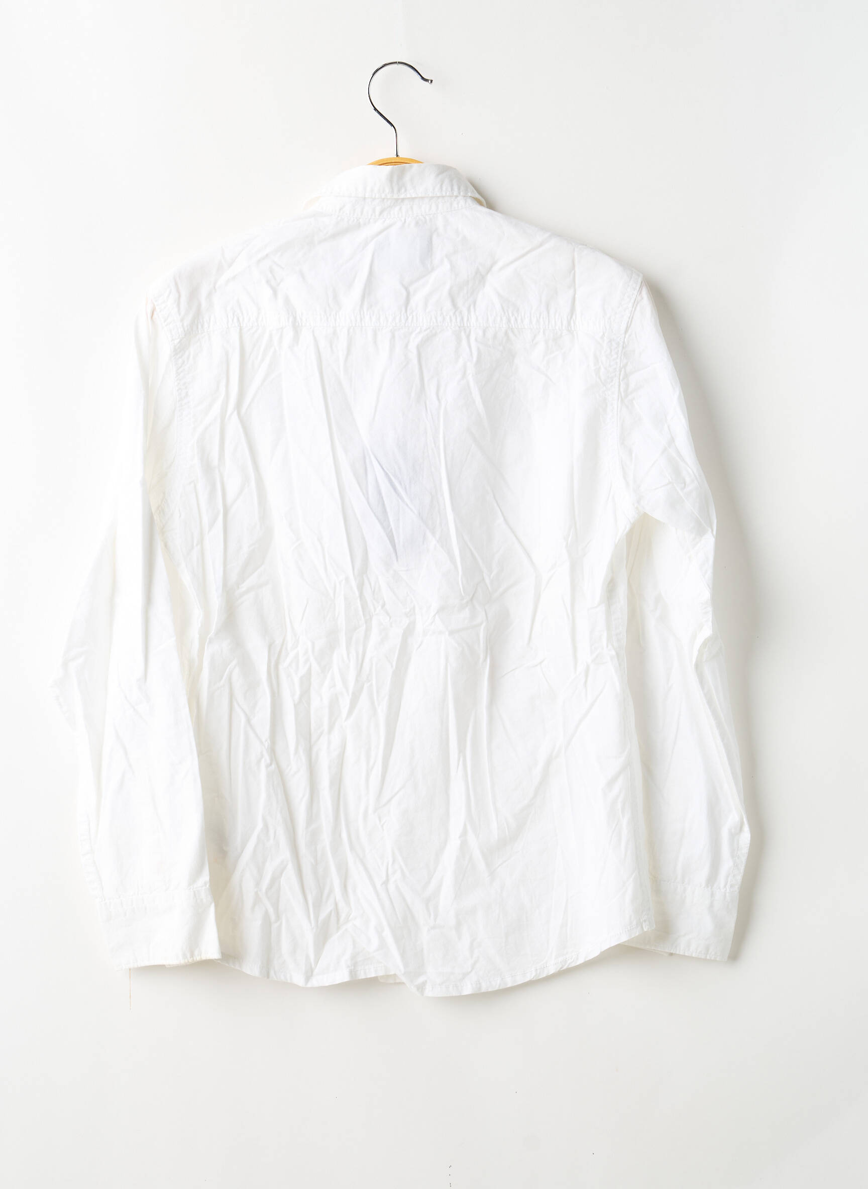 Chemise manches longues tissage popeline blanc TIFFOSI garçon