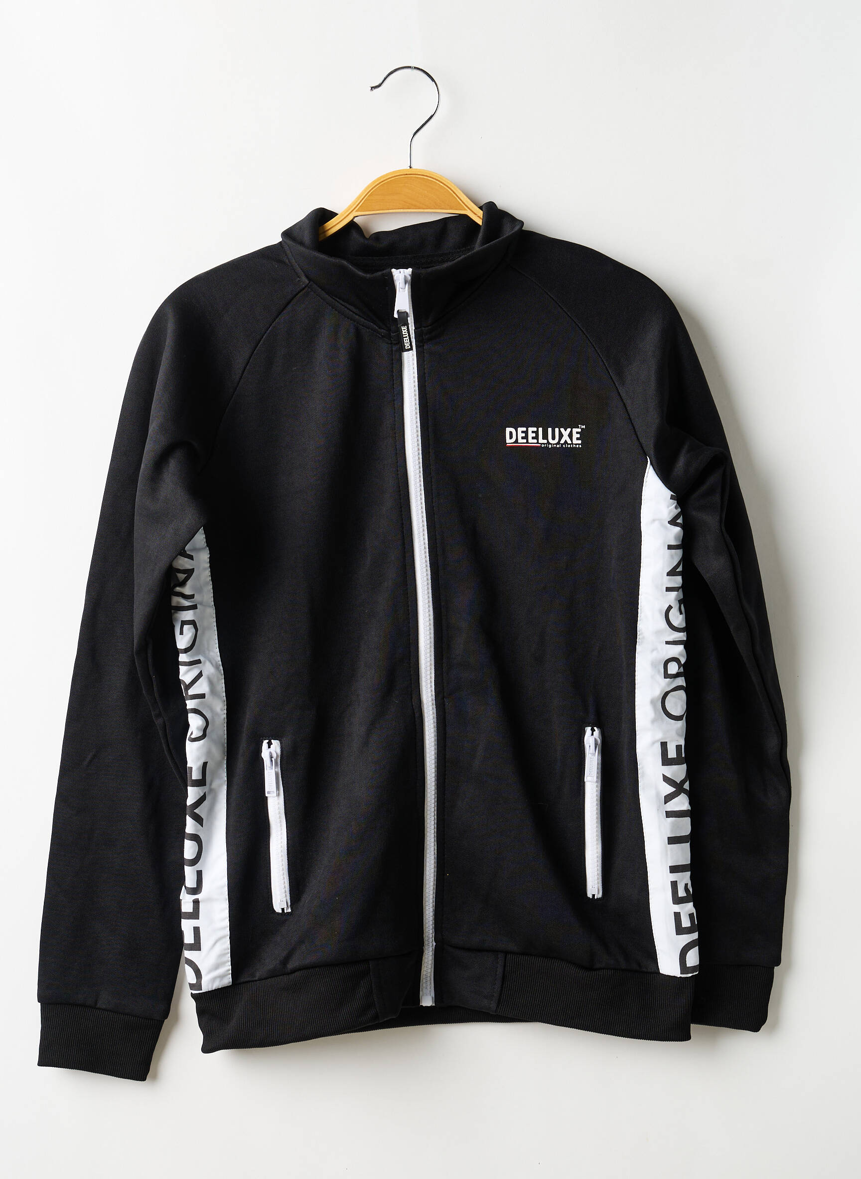 Veste casual poches noir DEELUXE garçon