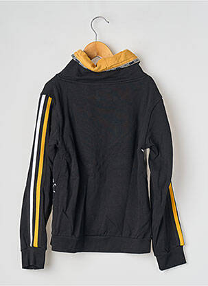 Sweat-shirt à capuche manches longues manches longues noir DEELUXE garçon
