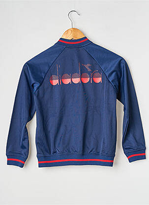Veste casual manches longues bleu DIADORA garçon