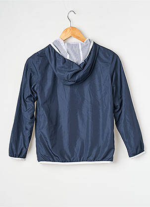 Imperméable manches longues a capuche bleu EMPORIO ARMANI garçon