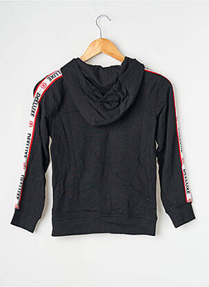 Veste casual manches longues noir DEELUXE garçon
