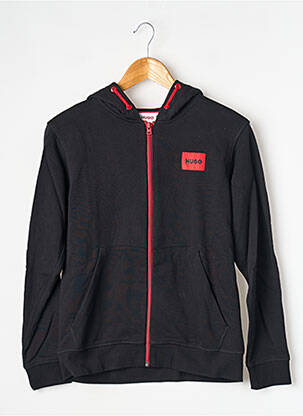 Veste casual manches longues noir HUGO garçon