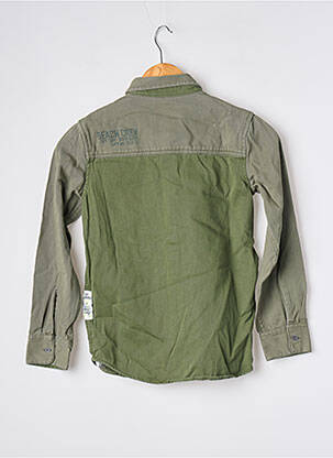 Chemise manches longues coupe cintrée vert VINGINO garçon
