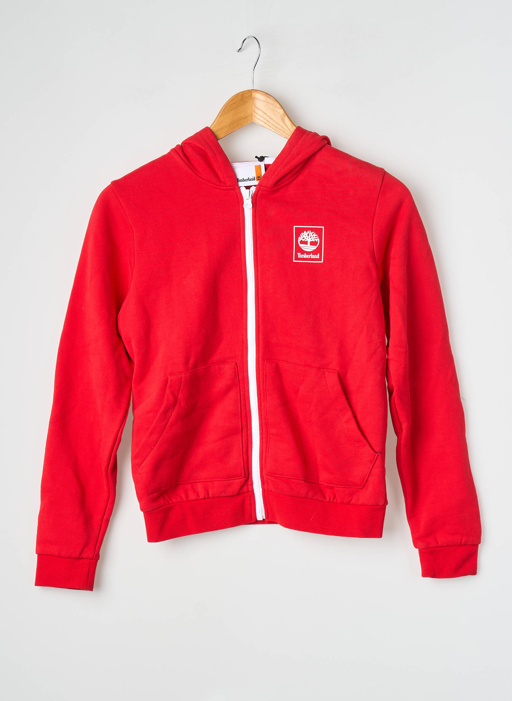 Veste casual manches longues rouge TIMBERLAND garçon