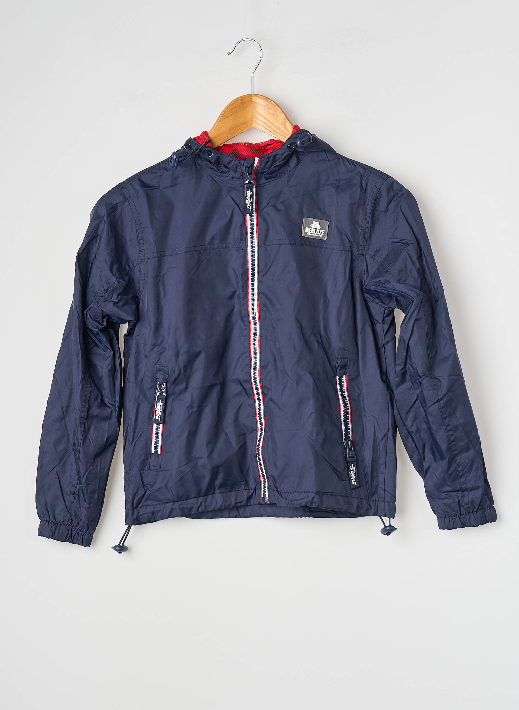 Imperméable manches longues a capuche bleu DEELUXE garçon