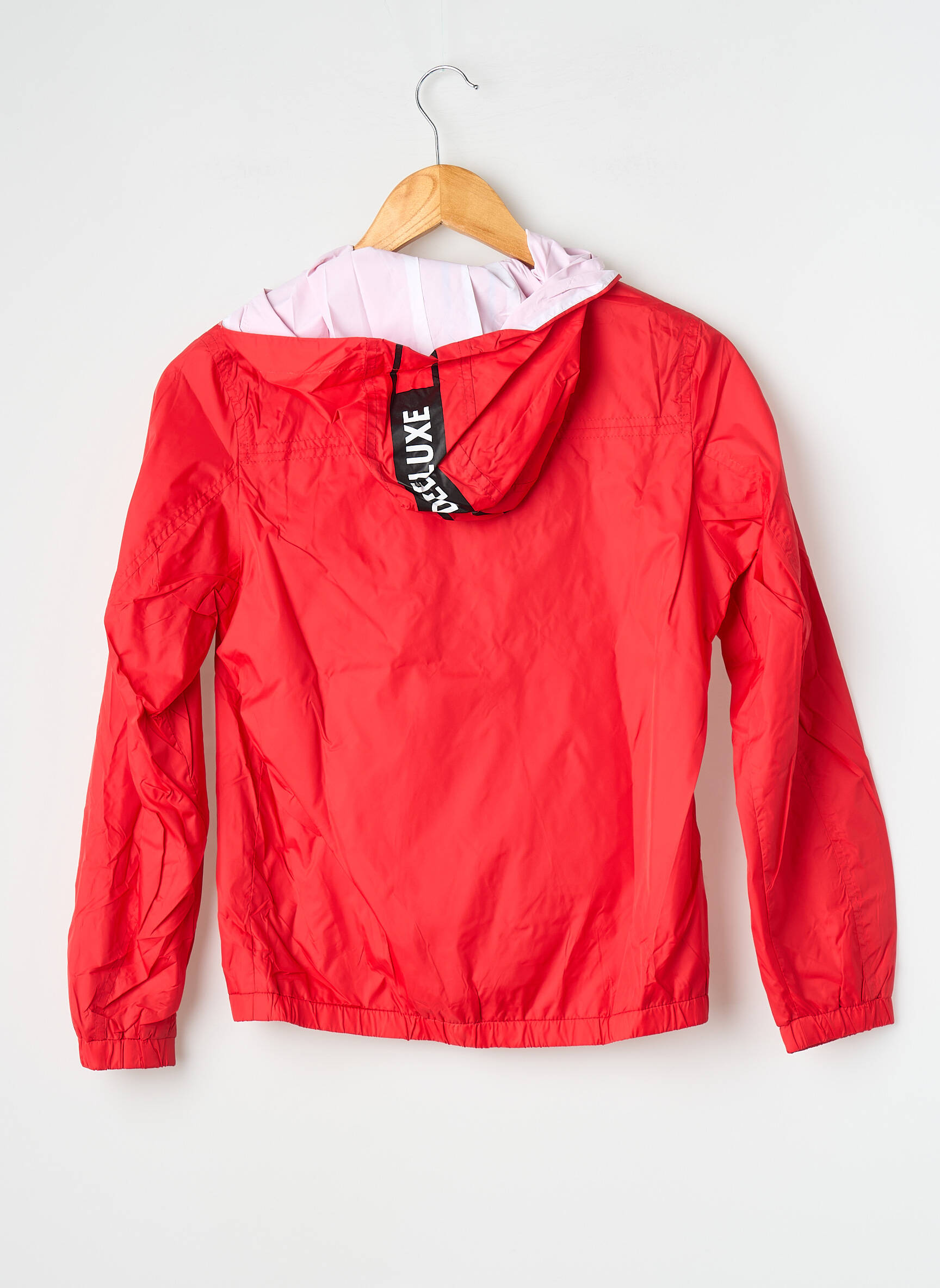 Imperméable manches longues a capuche rouge DEELUXE garçon