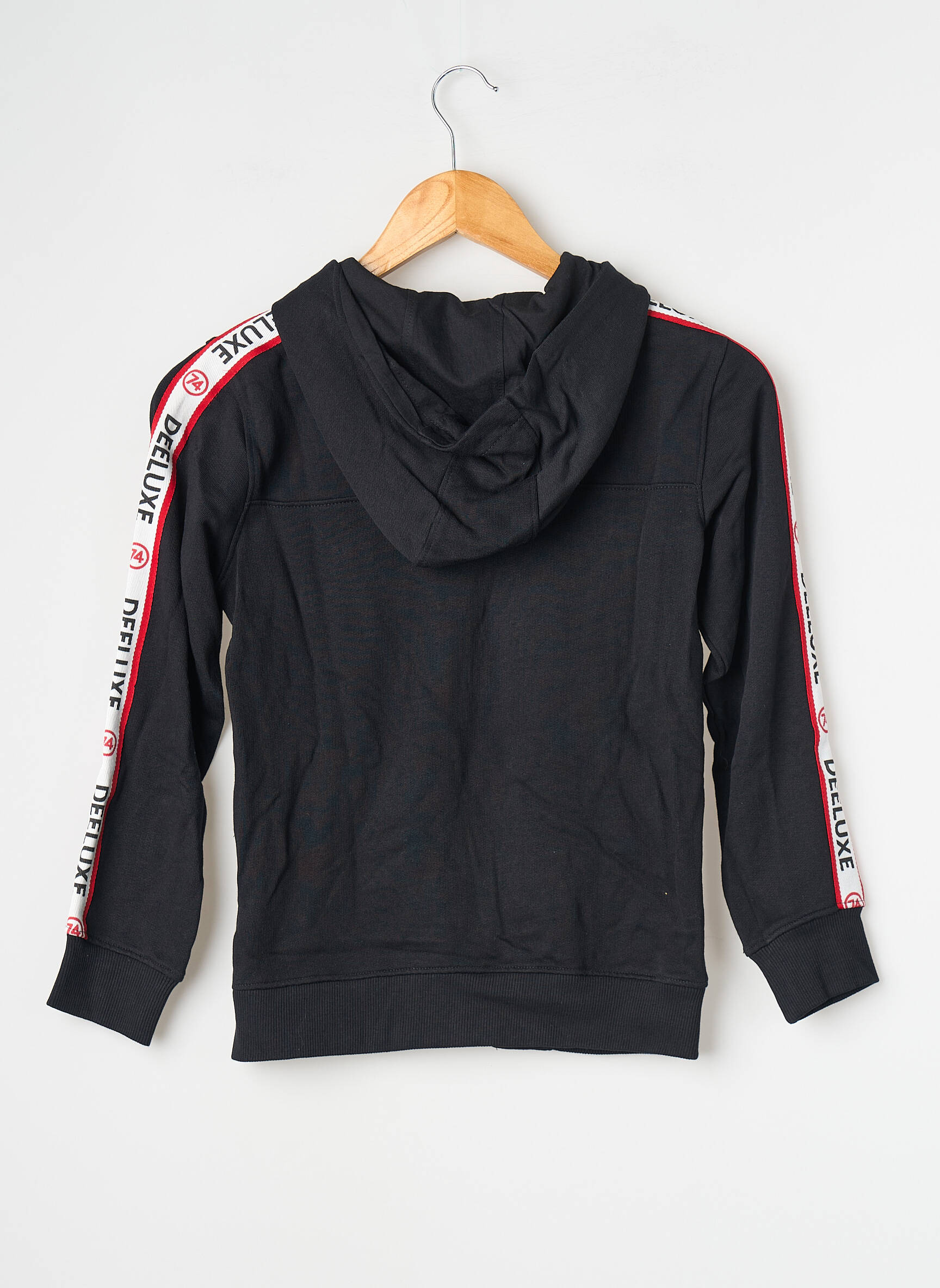 Veste casual manches longues noir DEELUXE garçon