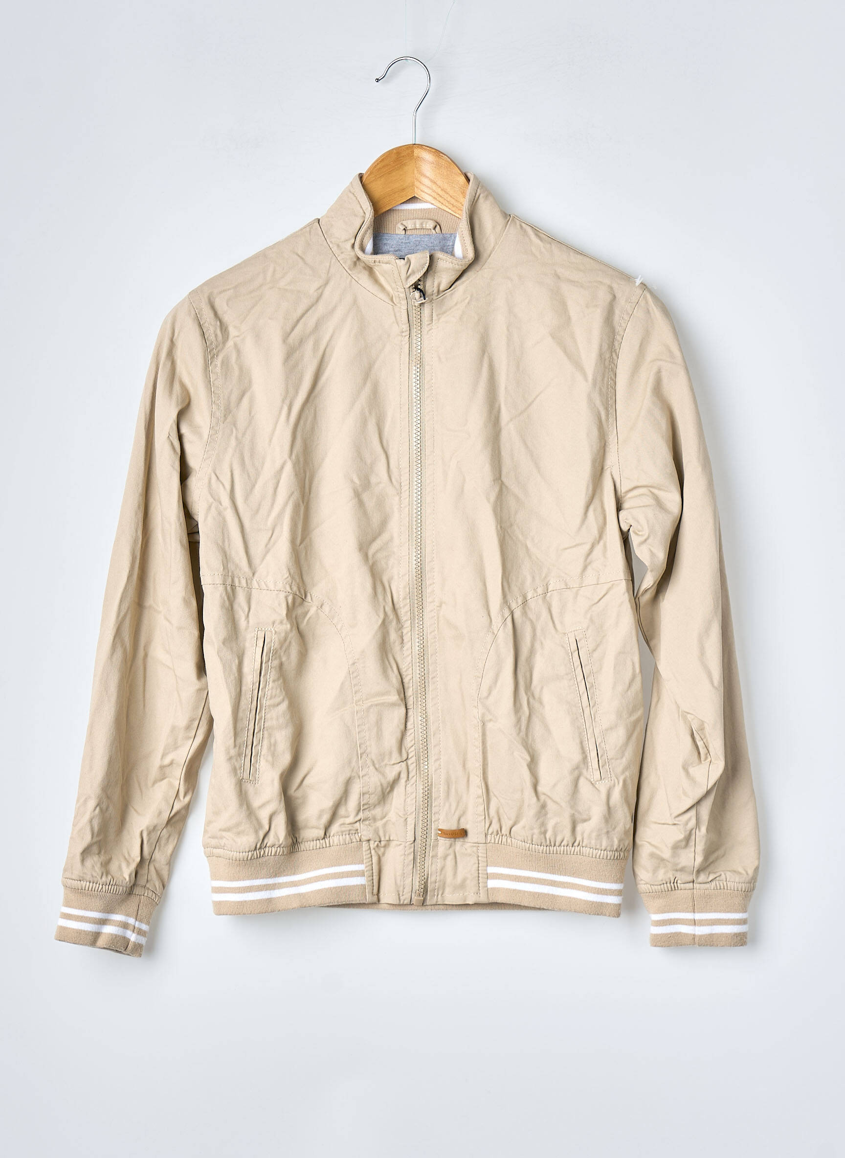 Veste casual col col montant beige TIFFOSI garçon
