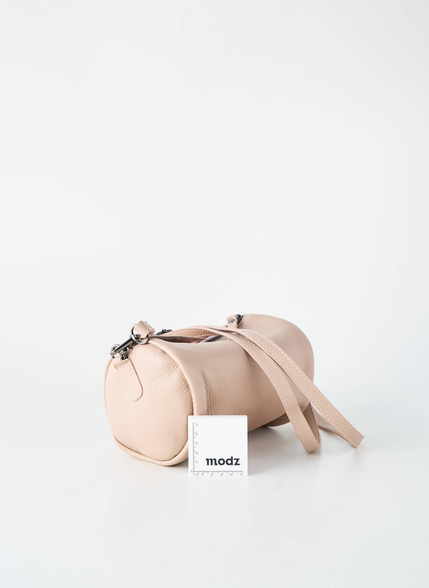 Sac fermeture zippée rose BORSE IN PELLE femme
