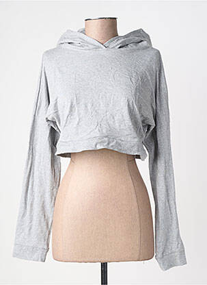 T-shirt manches longues manches longues gris DIESEL femme