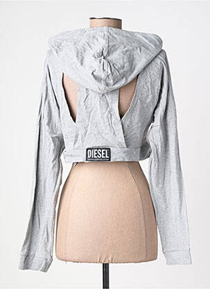 T-shirt manches longues manches longues gris DIESEL femme