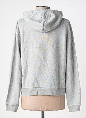 Sweat-shirt à capuche poches manches longues gris LPB LES PETITES BOMBES  femme