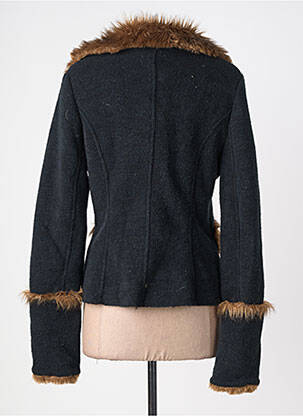 Veste casual col tailleur noir MOLLY BRACKEN femme