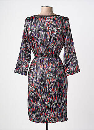 Robe courte manches longues manches longues noir MOLLY BRACKEN femme