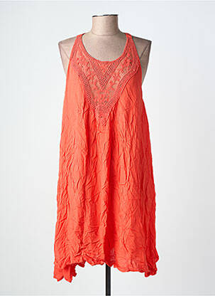 Robe courte sans manche sans manche rouge MOLLY BRACKEN femme