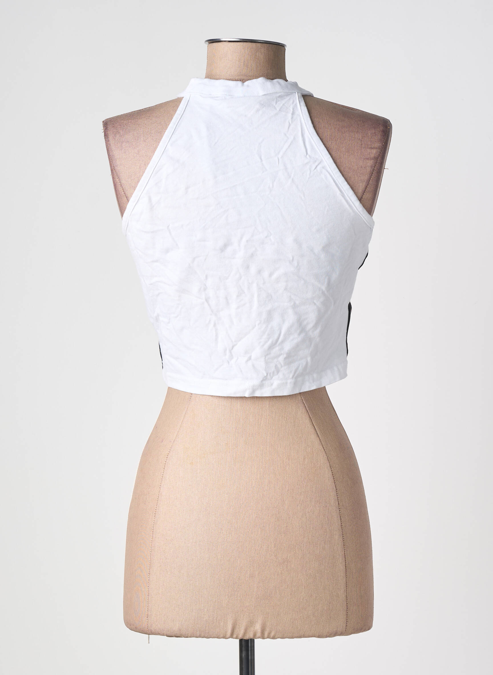 Top stretch sans manche blanc FILA femme