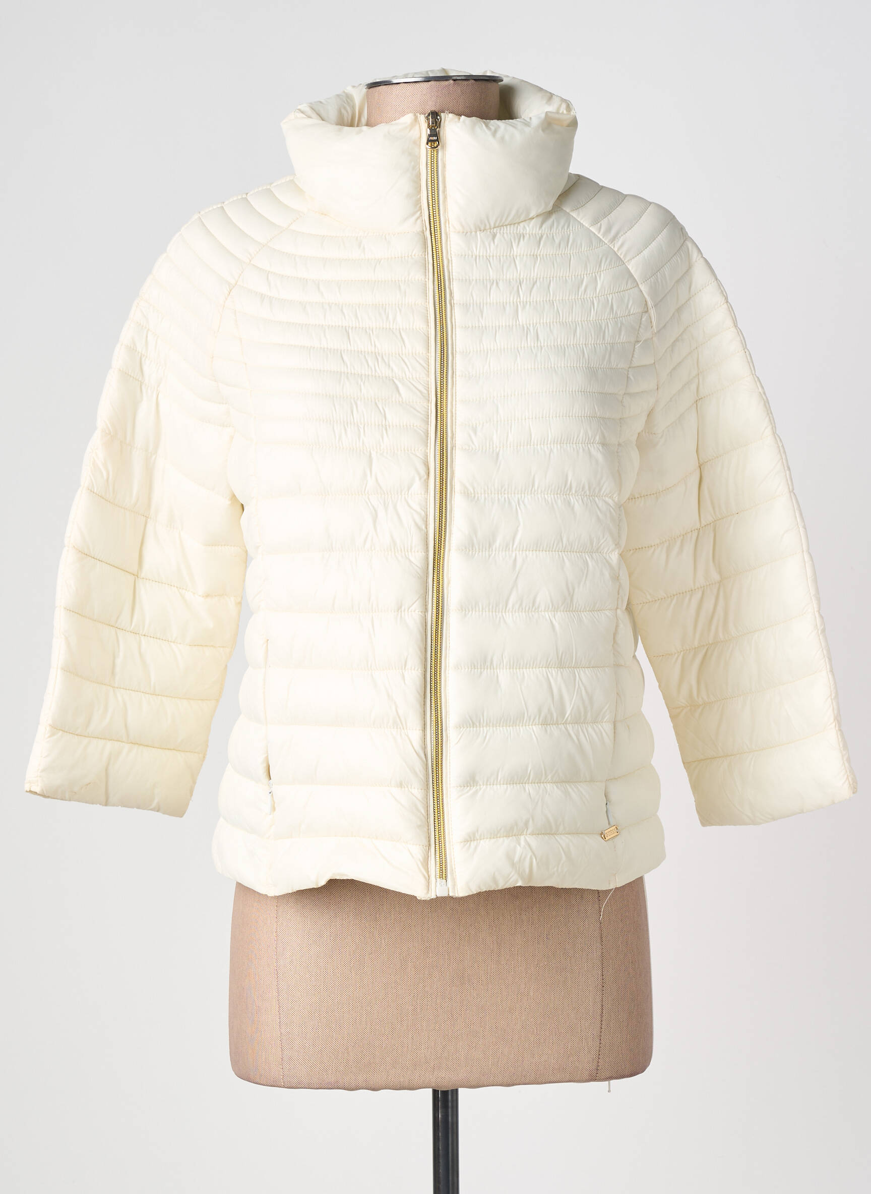 Doudoune poches sans capuche beige GUESS femme