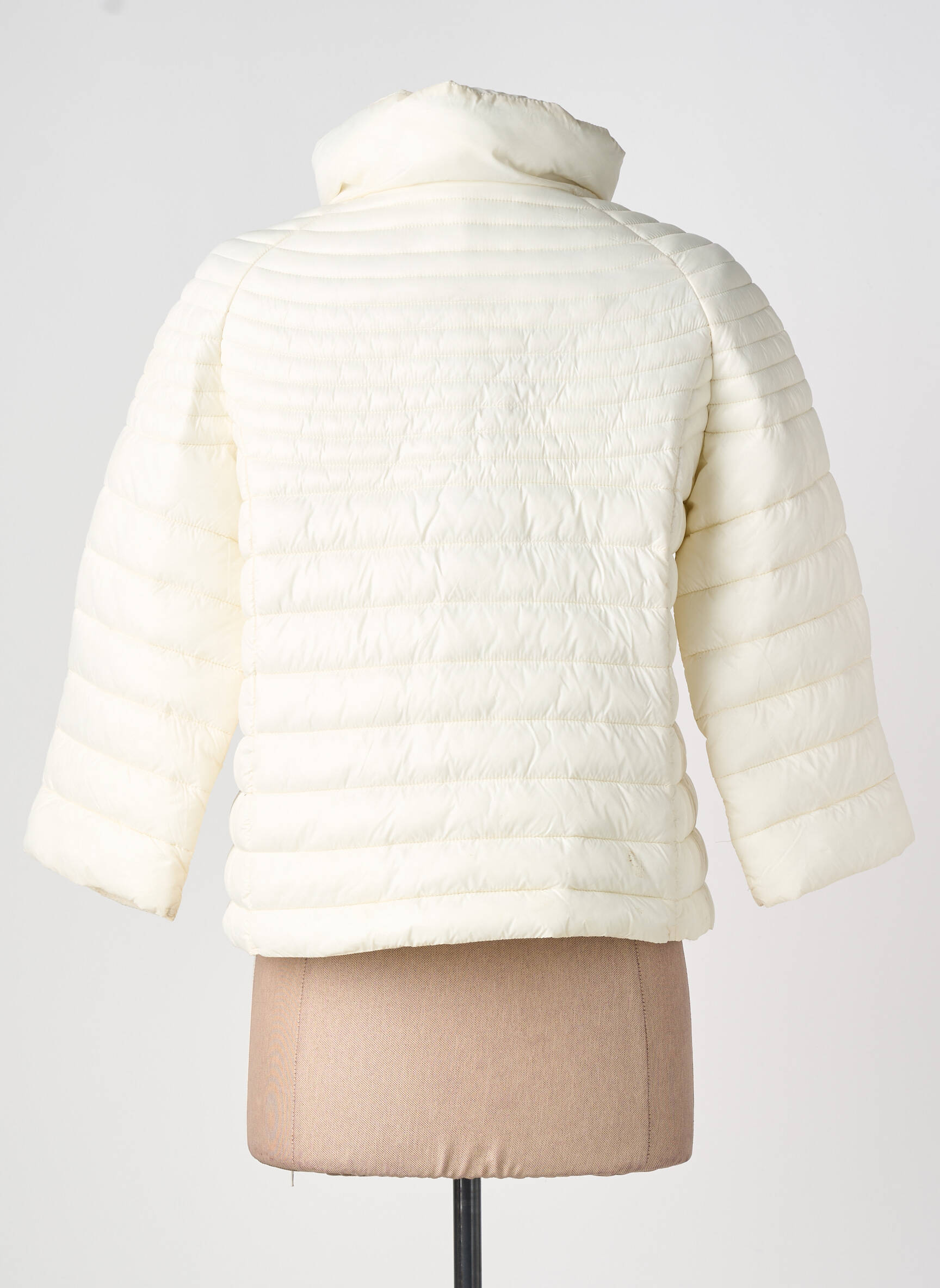 Doudoune poches sans capuche beige GUESS femme