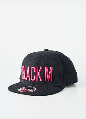 Casquette broderie rose BLACK M homme
