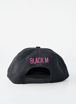 Casquette broderie rose BLACK M homme