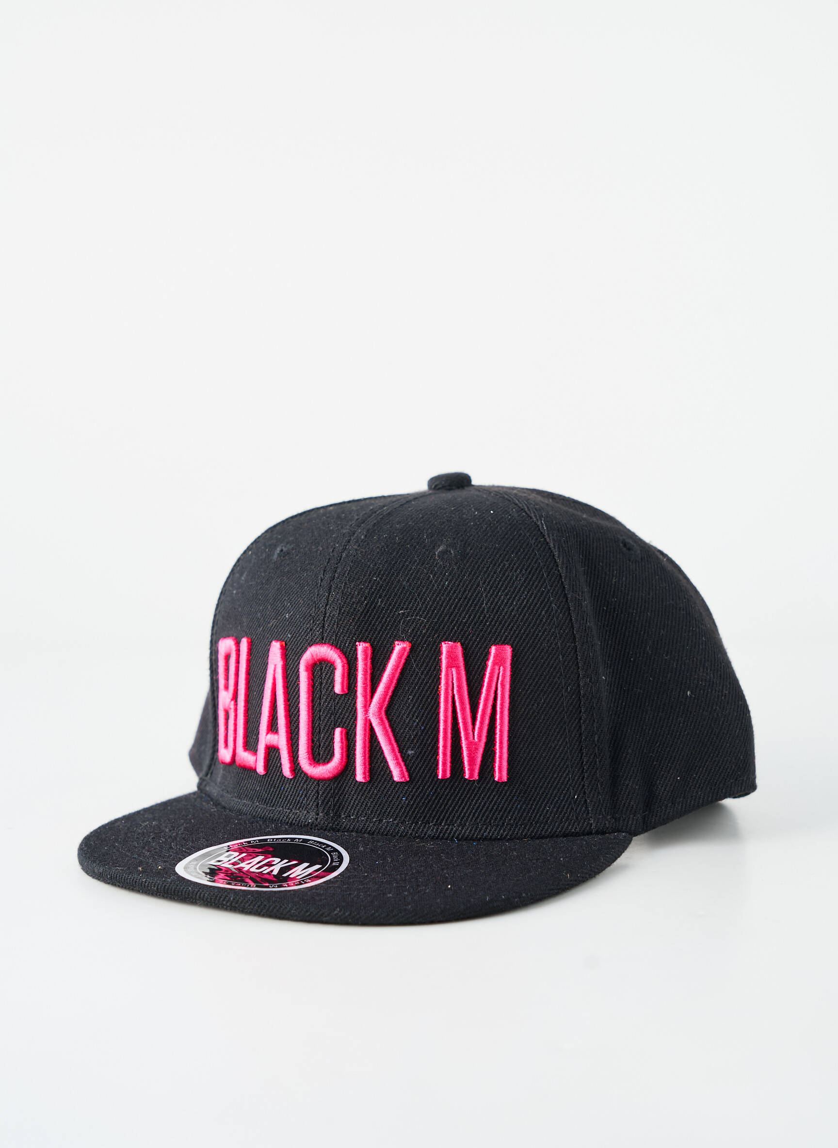Casquette broderie rose BLACK M homme