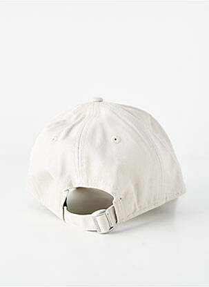 Casquette broderie beige NEW ERA homme