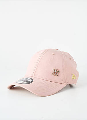 Casquette oeillets d'aération rose NEW ERA homme