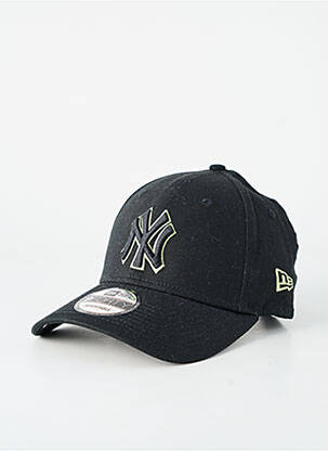Casquette broderie noir NEW ERA homme