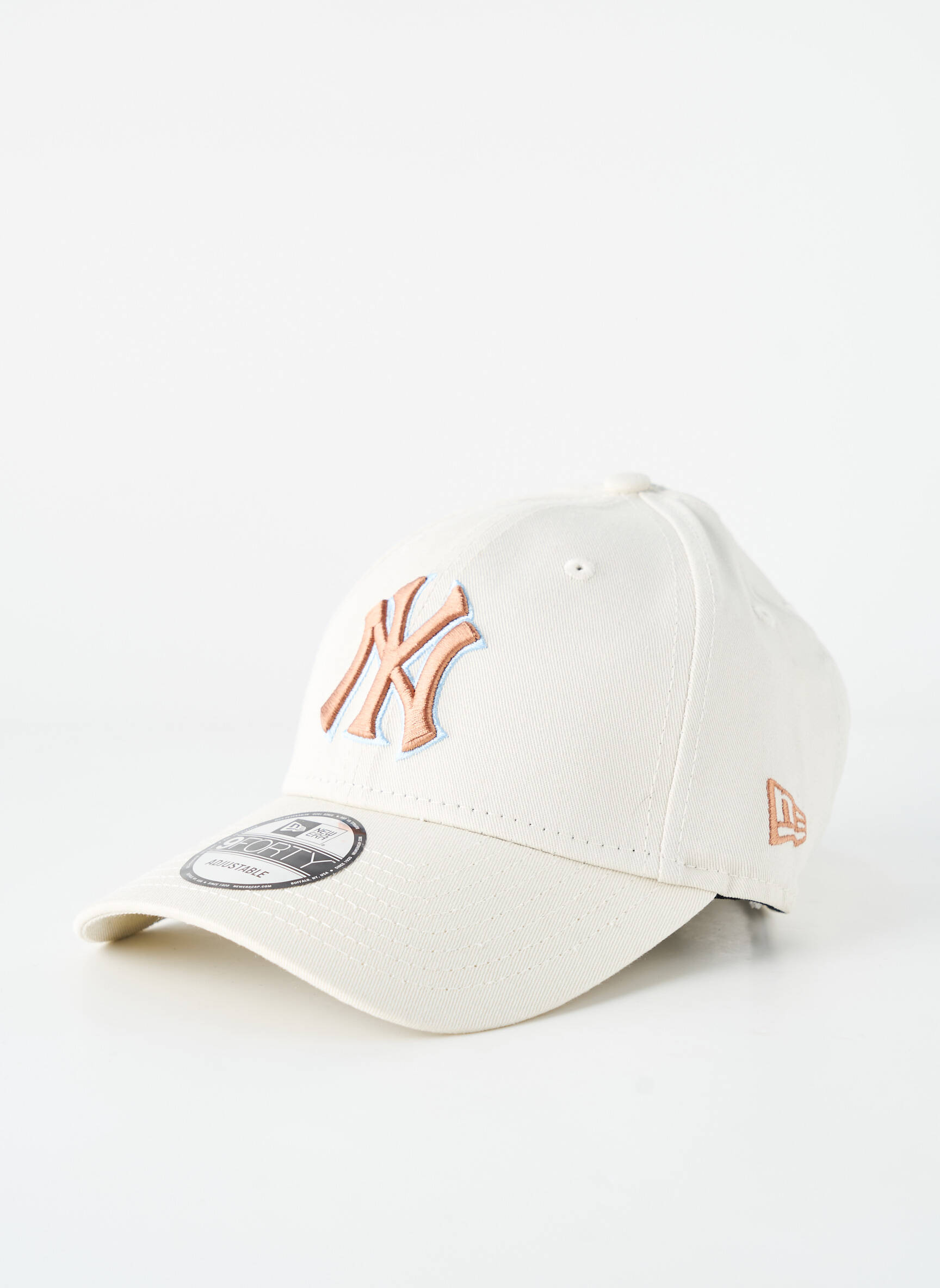 Casquette broderie beige NEW ERA homme