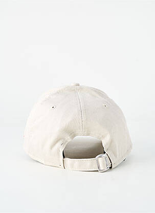 Casquette broderie beige NEW ERA homme