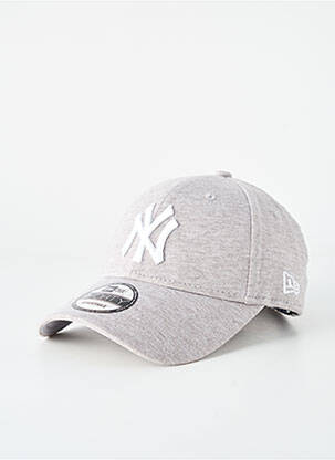 Casquette broderie gris NEW ERA homme