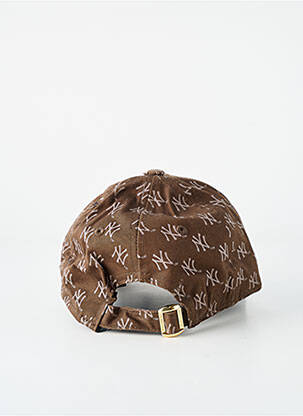 Casquette oeillets d'aération marron NEW ERA homme