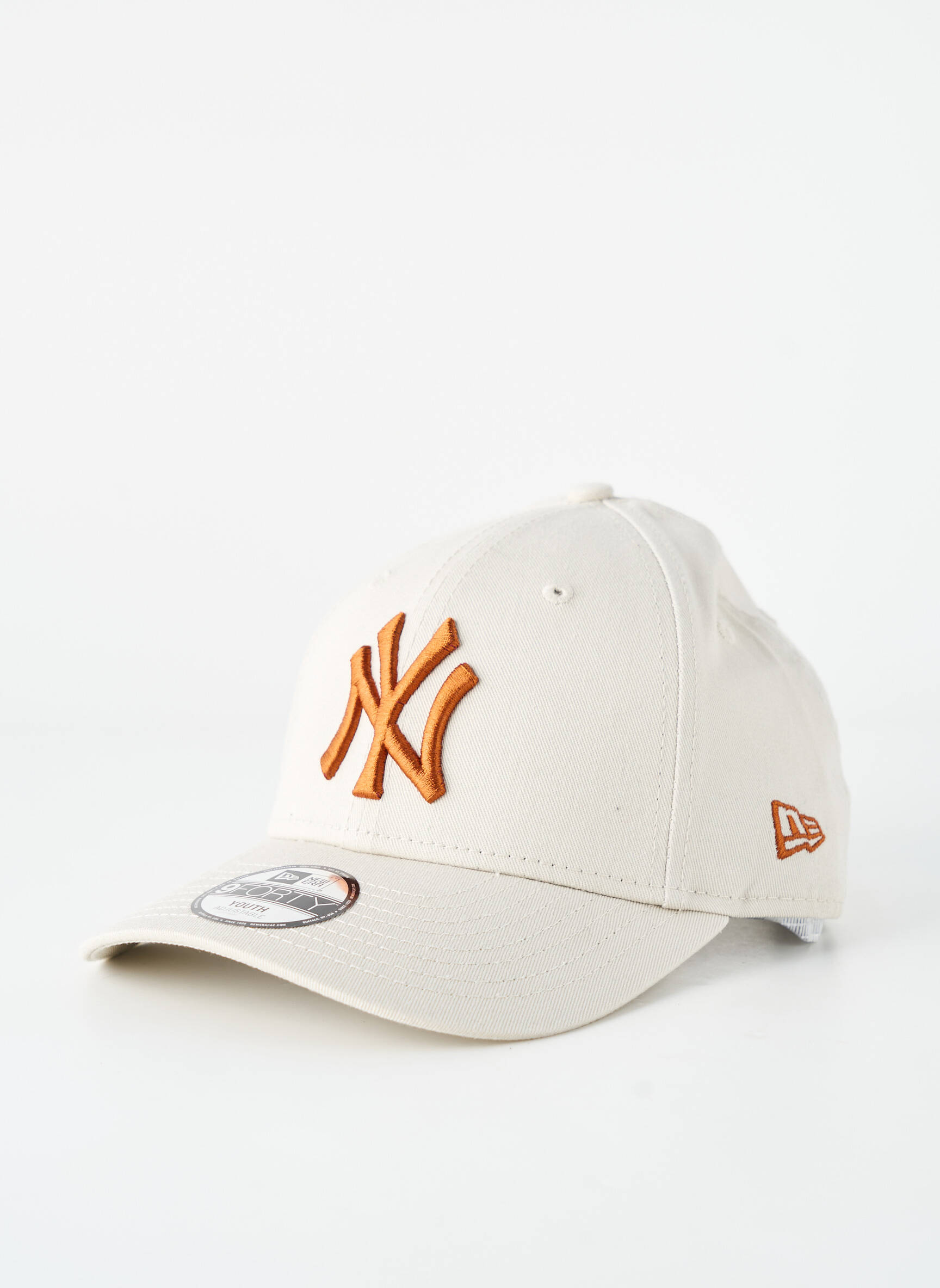 Casquette broderie beige NEW ERA homme