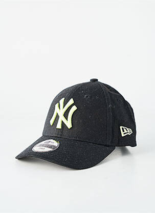 Casquette broderie noir NEW ERA homme