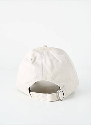 Casquette broderie beige NEW ERA femme