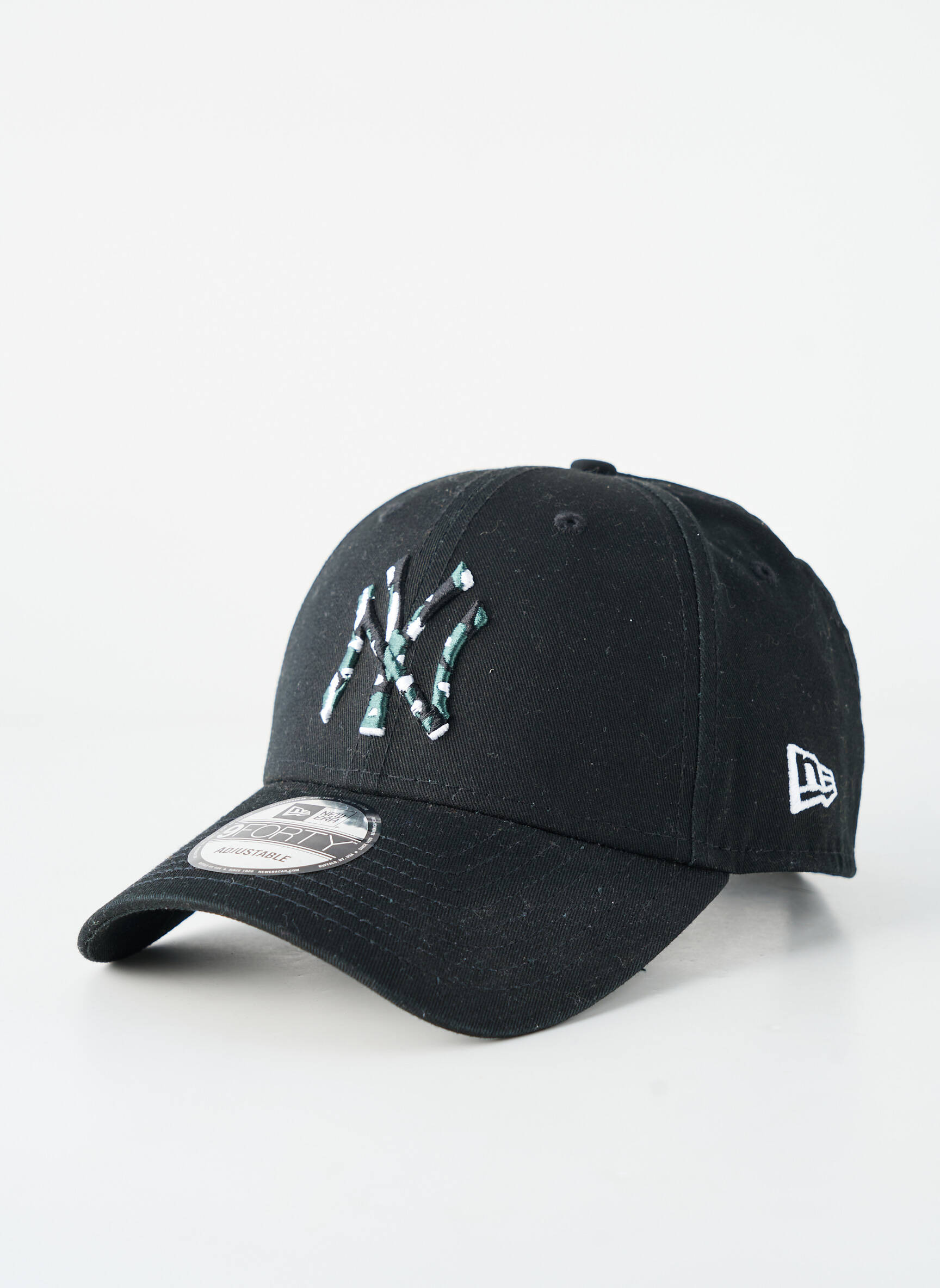 Casquette broderie noir NEW ERA homme