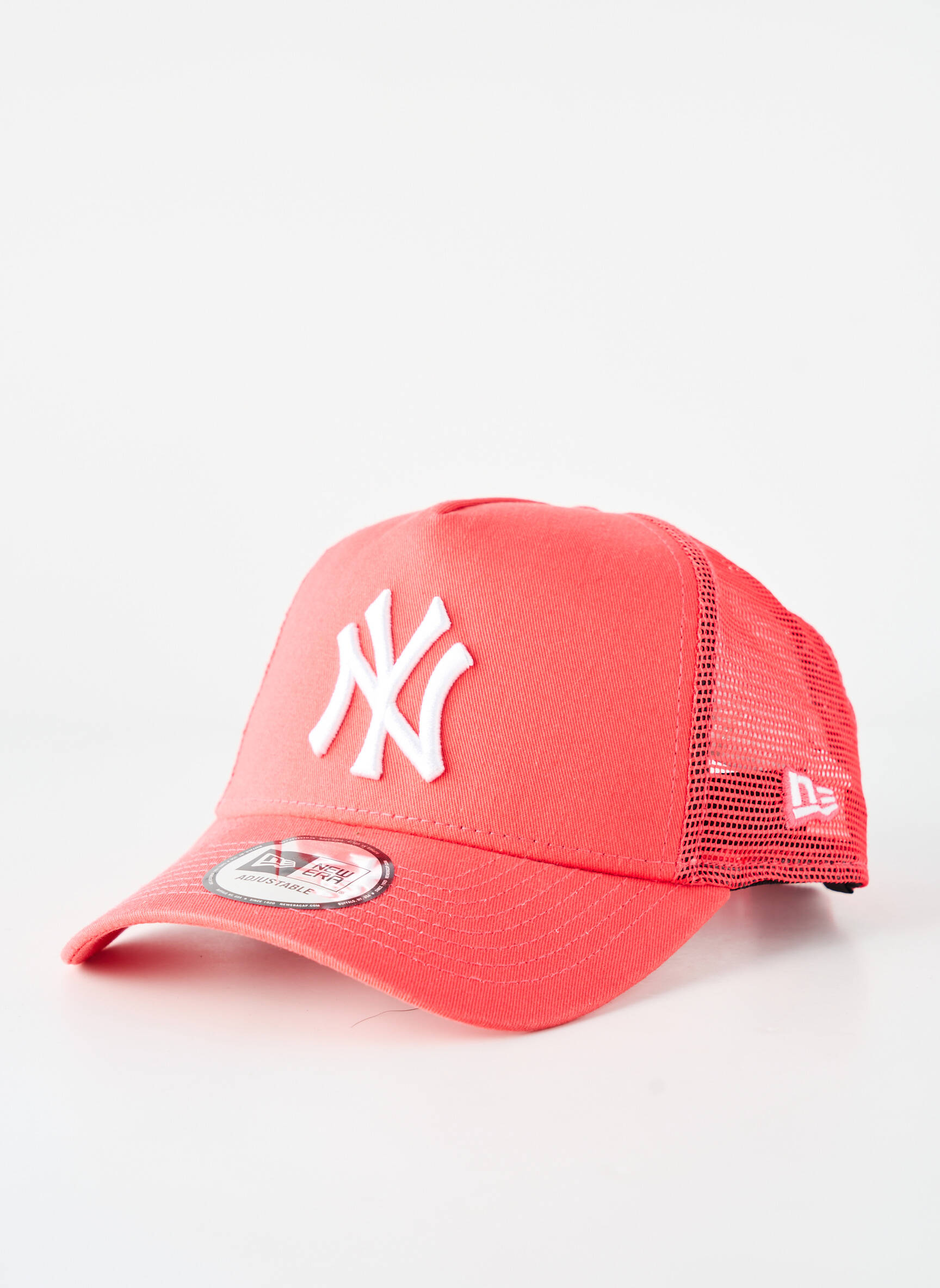 Casquette tissage popeline rose NEW ERA homme