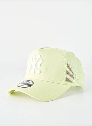 Casquette broderie jaune NEW ERA homme