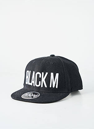 Casquette broderie noir BLACK M homme