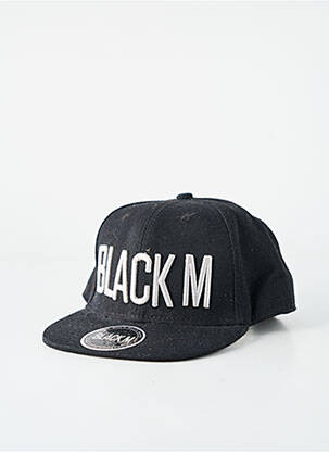 Casquette broderie noir BLACK M homme