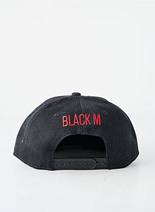 Casquette fermeture pressionnée rouge BLACK M homme