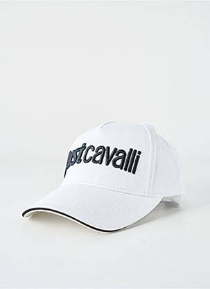Casquette broderie blanc JUST CAVALLI homme