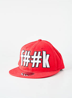 Casquette broderie rouge UNKUT homme