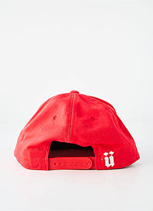 Casquette broderie rouge UNKUT homme