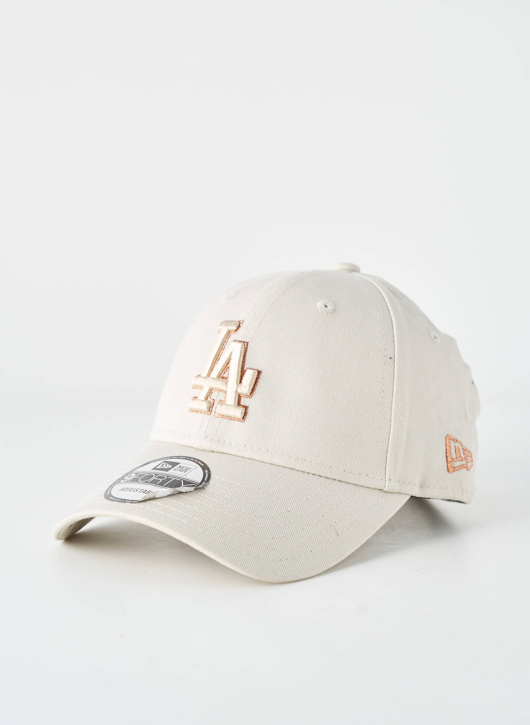 Casquette broderie beige NEW ERA femme